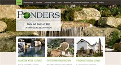 Desktop Screenshot of pondersonline.com