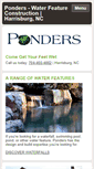 Mobile Screenshot of pondersonline.com